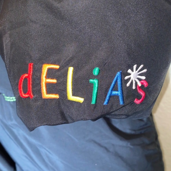 #DK193 - NWT Dolls Kill dELiA*s Black Long Puffer Coat- L - Picture 7 of 7